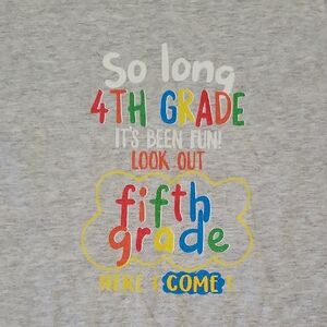 So Long 4th Grade Tee